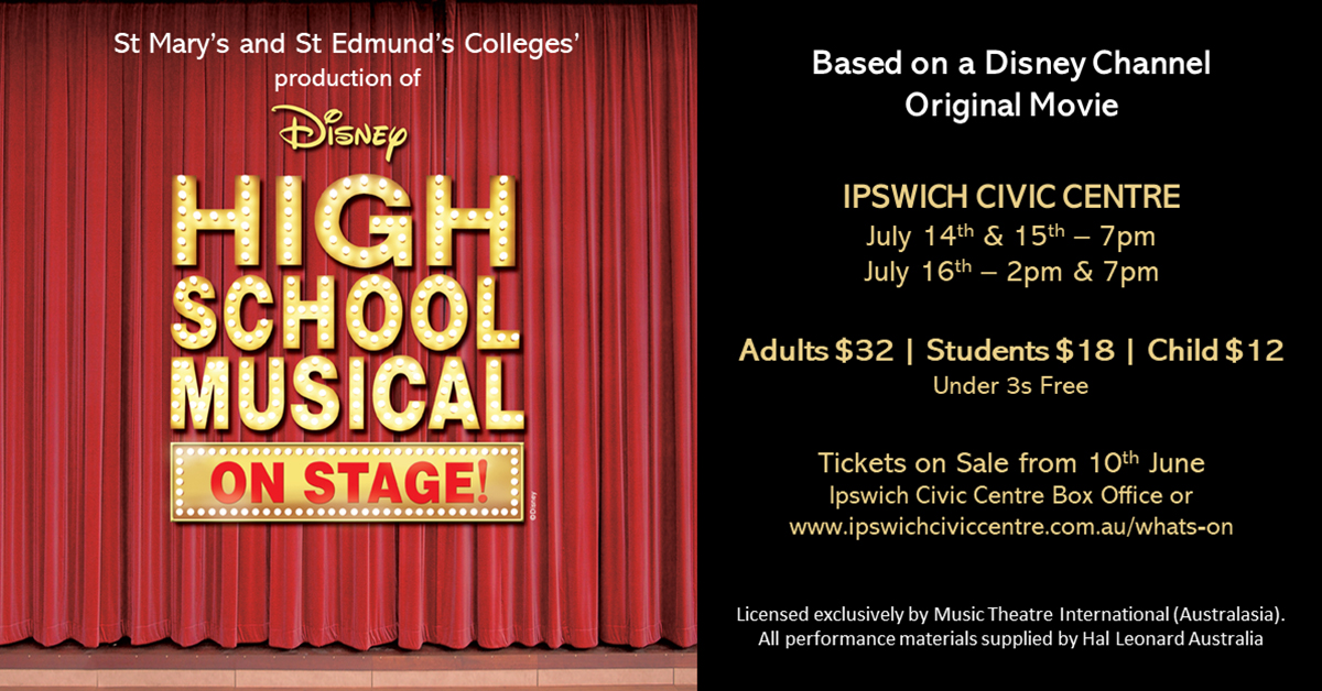 St Mary’s and St Edmund’s Colleges’ production of Disney High School ...